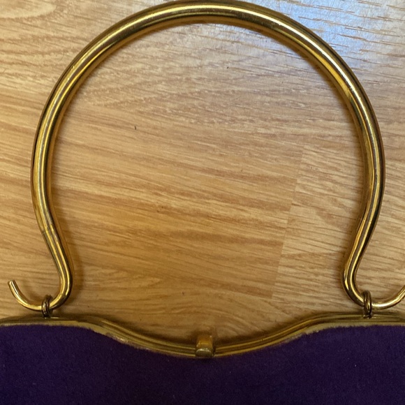 Vintage Purple handbag - Picture 6 of 7